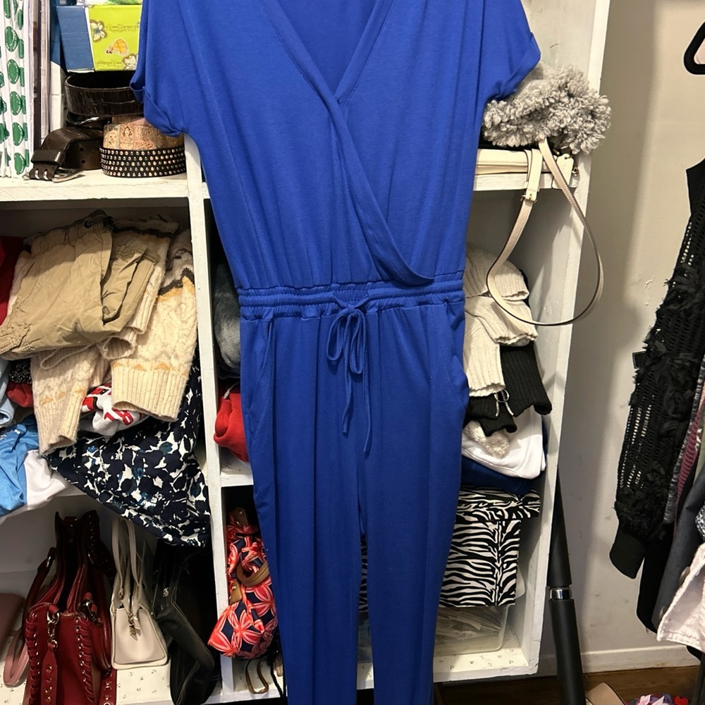 Blue Women's Jumpsuit